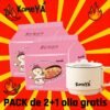 ¡Compra Pack de 2 y llévate 1 bolsa térmica gratis! | KomeYA Ramen Picante Carbonara & Hot Spicy Chicken Ramen | Pack 5 uds 131g - Compra 2 Bolsas y Recibe 1 Olla Gratis